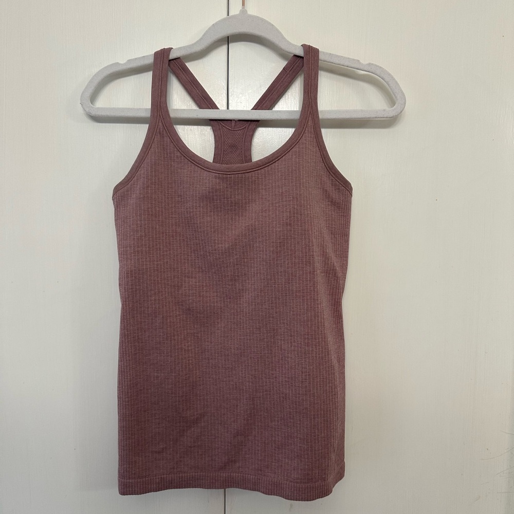 lululemon athletica Ribbed Tank Top - Dusty Rose
